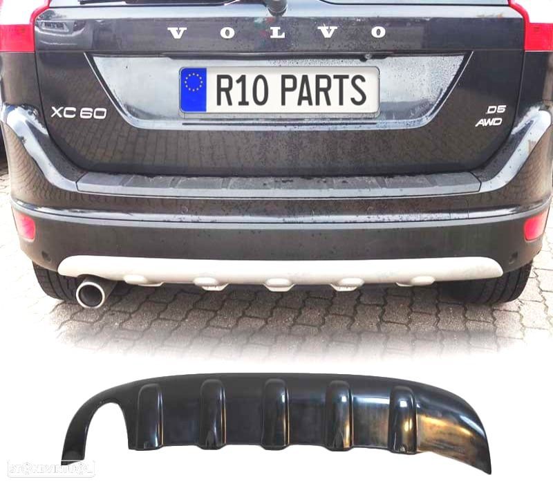 DIFUSOR TRASEIRO VOLVO XC60 08-14 O---O - 2
