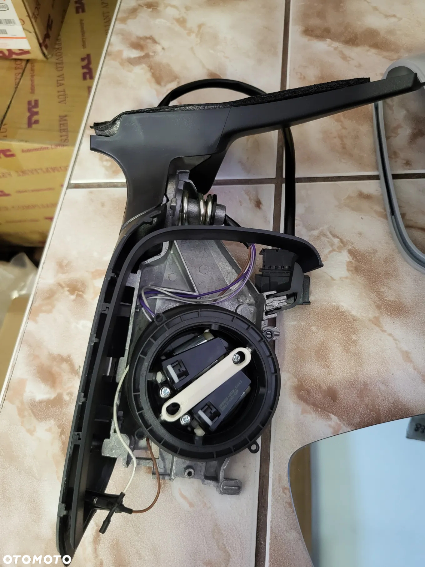 Lusterko zewnętrzne Prawe elektryczne, wypukłe, z podgrzewaniem VW BORA, GOLF IV 08.97-06.06 - 4