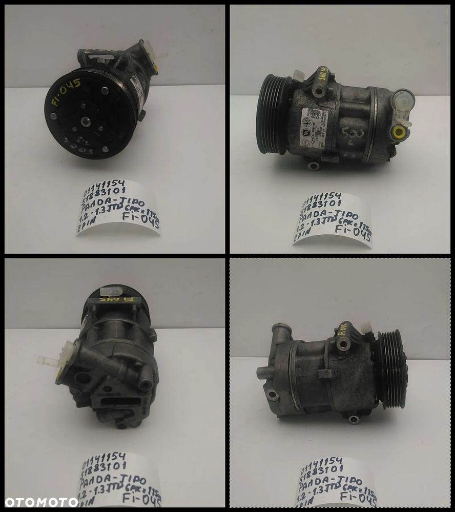 FIAT LANCIA ALFA ROMEO IVECO JEEP FI001-FI064 SPRĘŻARKA KOMPRESOR KLIMATYZACJI AUKCJA (1) - 16