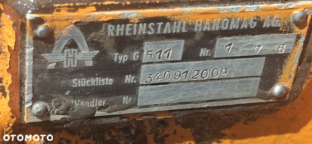 Hanomag pompa hydrauliczna G511 - 4