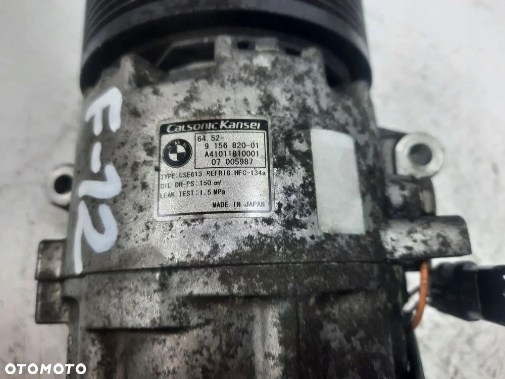 BMW E81 E87 E90 E92 2.0 N43 SPRĘŻARKA KLIMATYZACJI 9156820 - 7