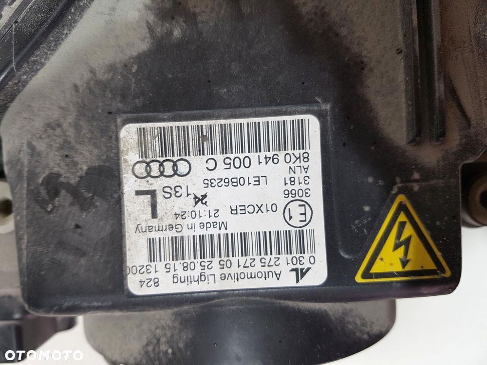 AUDI A4 B8 LIFT LAMPA PRZÓD PRZEDNIA XENON 8K0941005C EURO ORYGINAŁ - 7