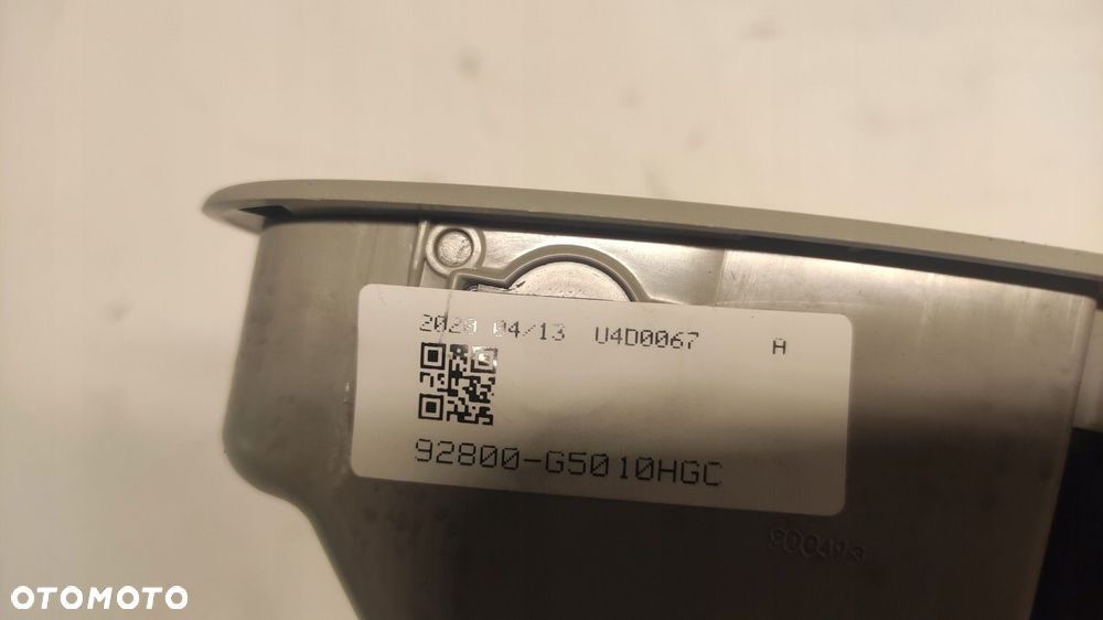 LAMPKA SUFITOWA KIA NIRO 17-24 SCHOWEK NA OKULARY 92800-G5010 - 5