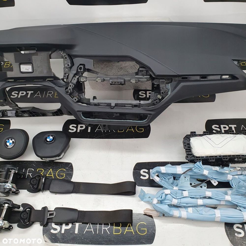 BMW F40 DESKA ROZDZIELCZA KONSOLA KOKPIT PULPIT PODUSZKI AIRBAG AIR BAG PASY KURTYNY KIT SET - 4