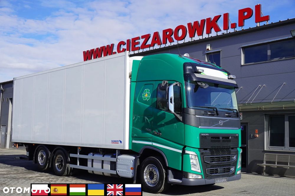 Volvo FH 500 6x2 E6 / Chłodnia Schmitz 19 EPAL / Thermoking T-1000R - 1