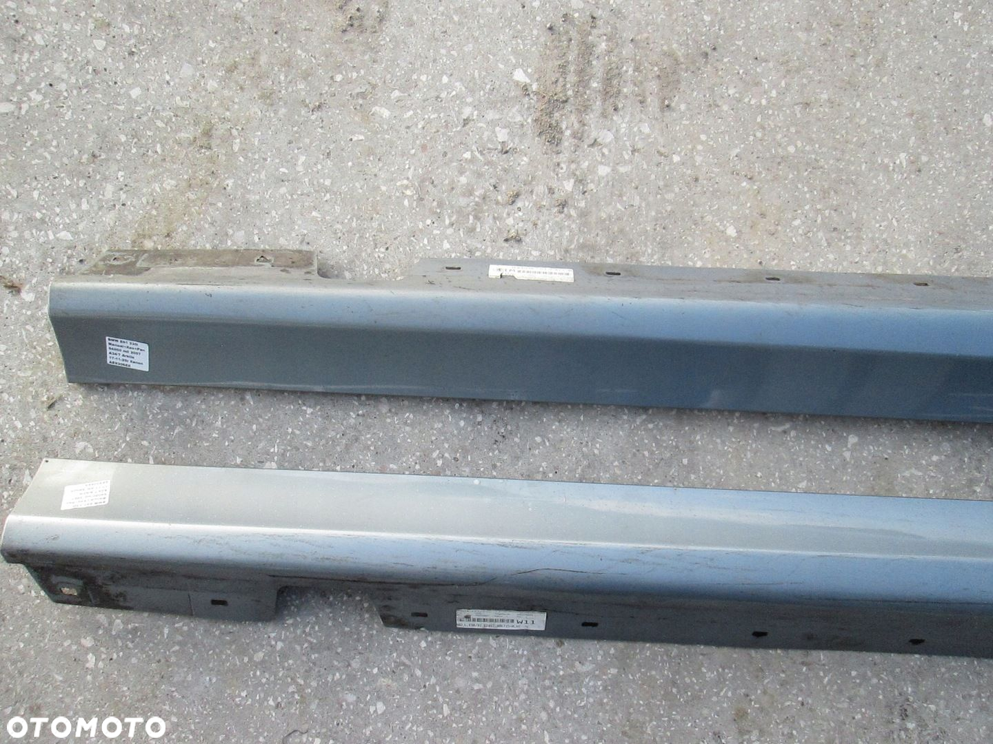 BMW E90 E91 LISTWA PROGOWA NAKŁADKA A34/7 ARKTIS - 6