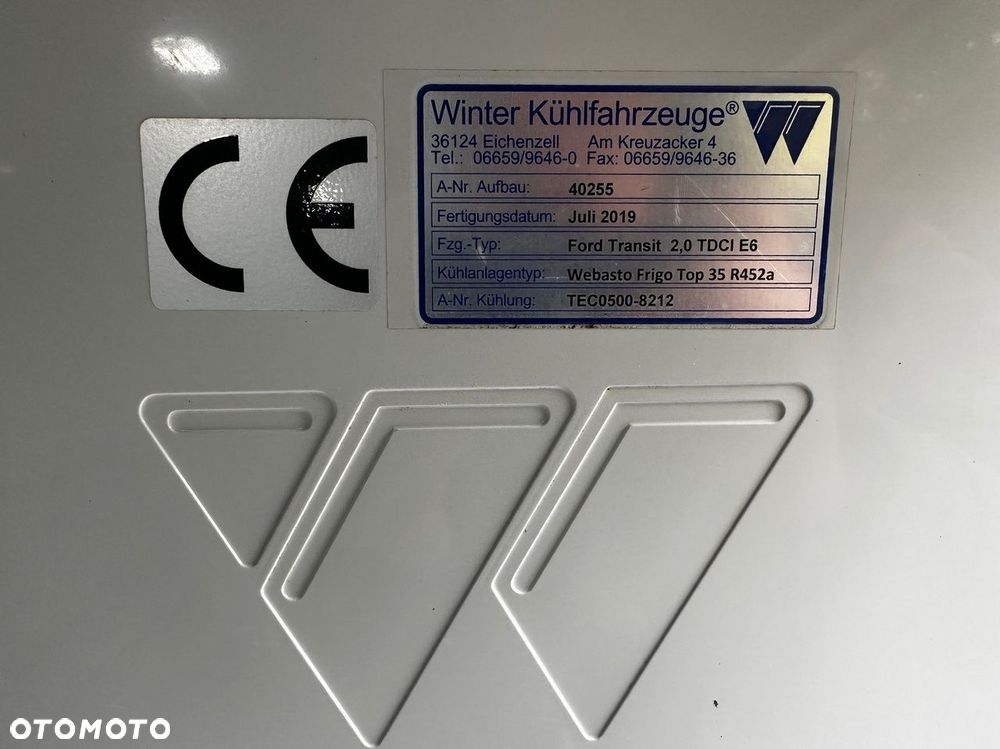 Ford TRANSIT FURGON CHŁODNIA  0*C FUNKCJA GRZANIA ZASILANIE 230V TEMPOMAT NAWIGACJA KLIMATYZACJA LEDY  130KM - 25