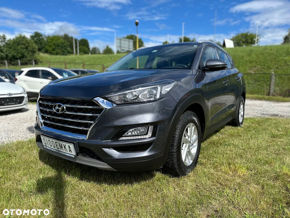 Hyundai Tucson blue 1.6 CRDi 4WD Trend - 1