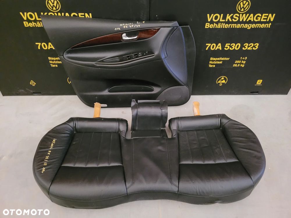 INFINITI FX 35/37 TYLNA KANAPA / BOCZEK