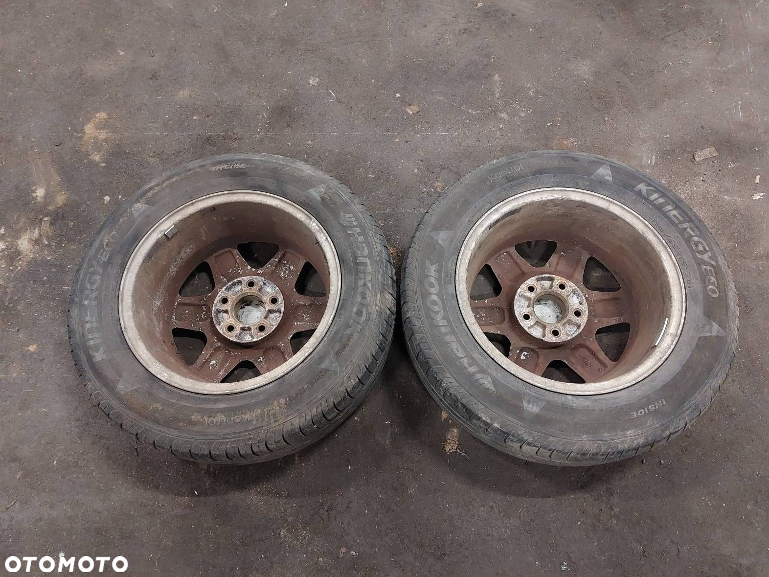 FELGI ALUMINIOWE 2 SZT 5x110 6Jx15 ET43 FI65,1 OPEL ZAFIRA A - 9