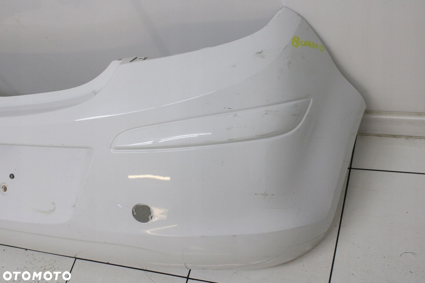 OPEL CORSA D 3D 06R- ZDERZAK TYŁ TYLNY - 5