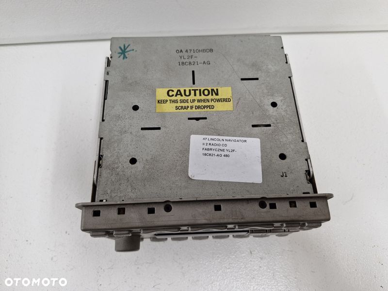 lincoln navigator 2 ii radio cd fabryczne yl2f-18c821-ag - 5