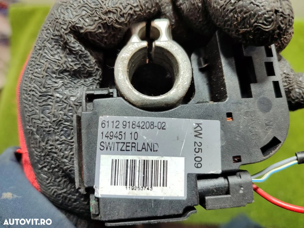 BORNA BATERIE MINUS BMW 116D 2010 E81 E82 E87 E88 2.0 DIESEL MANUAL COD OEM 9184208 / 9184208-02 / 2004-2011 - 8