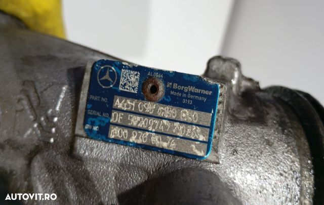 Turbosuflanta A651090618000 2.2CDI Mercedes-Benz C-Class W204/S204/C2 - 2