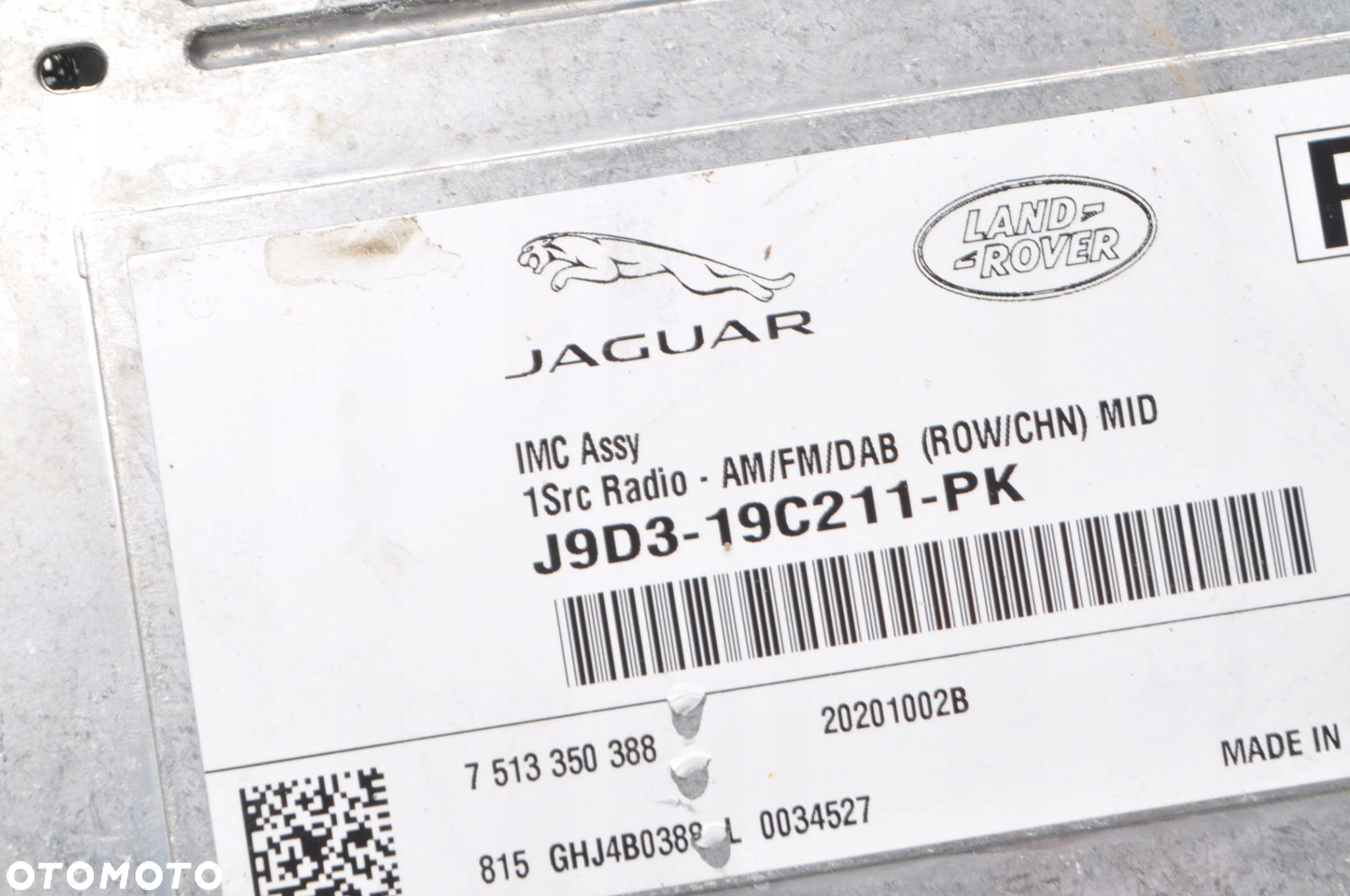 JAGUAR F-PACE X761 RADIO NAWIGACJA J9D3-19C211-PK - 3