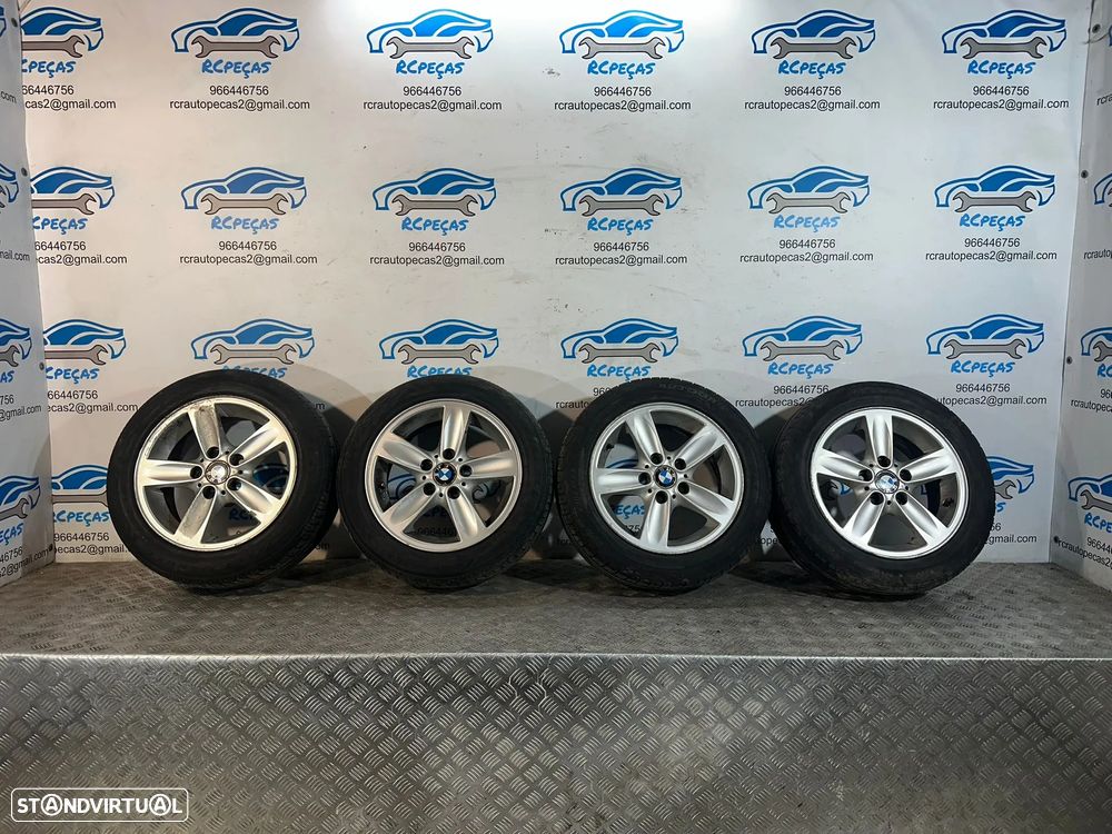 .Conjunto Jantes 16 Originais BMW Style 140 5x120 ET44 7J 6775619 - 2