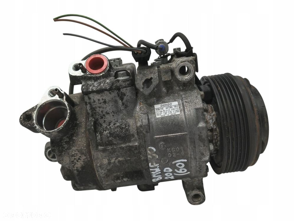 SPRĘŻARKA KLIMATYZACJI Valeo BMW E60 2.0d 2.0 Diesel 6SBU14C 447260-1852 - 9