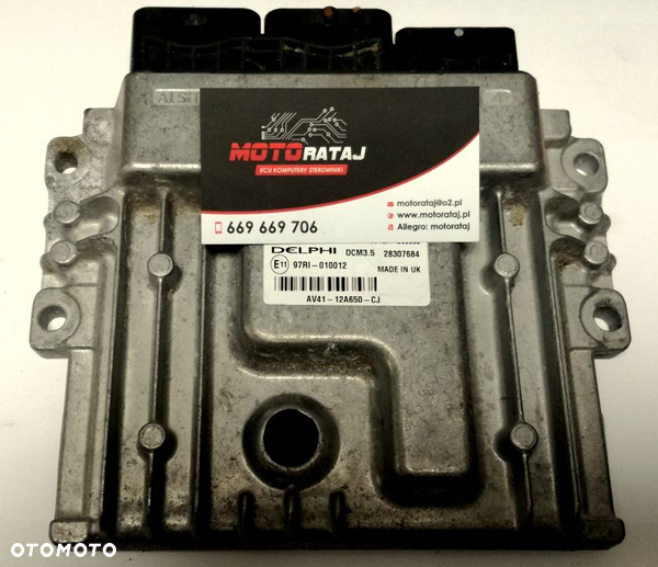 KOMPUTER FORD AV41-12A650-CJ 28307684 AV4112A650CJ