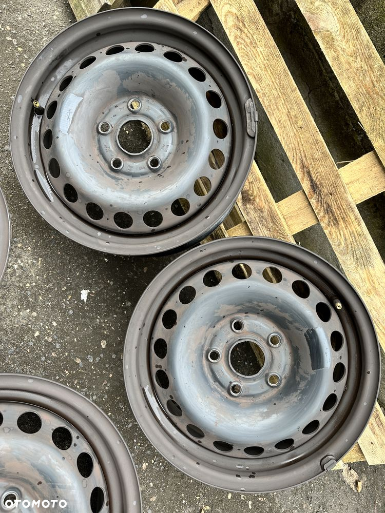 Felgi oryginalne stalowe 15 cali 5x112 ET47 VW Golf, Skoda inne - 4