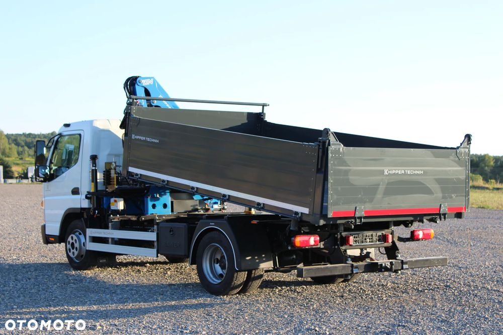 Mitsubishi FUSO Canter 9C18 Nowy 3-stronny Wywrot Kiper Wywrotka Nowy żuraw HDS DN 7.7 S2 Ładowność 4000 kg - 18