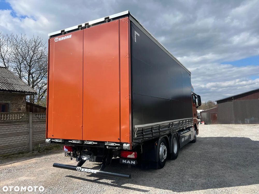 MAN TGX 26.480 / 6x2 / Burto - Firanka / - 15