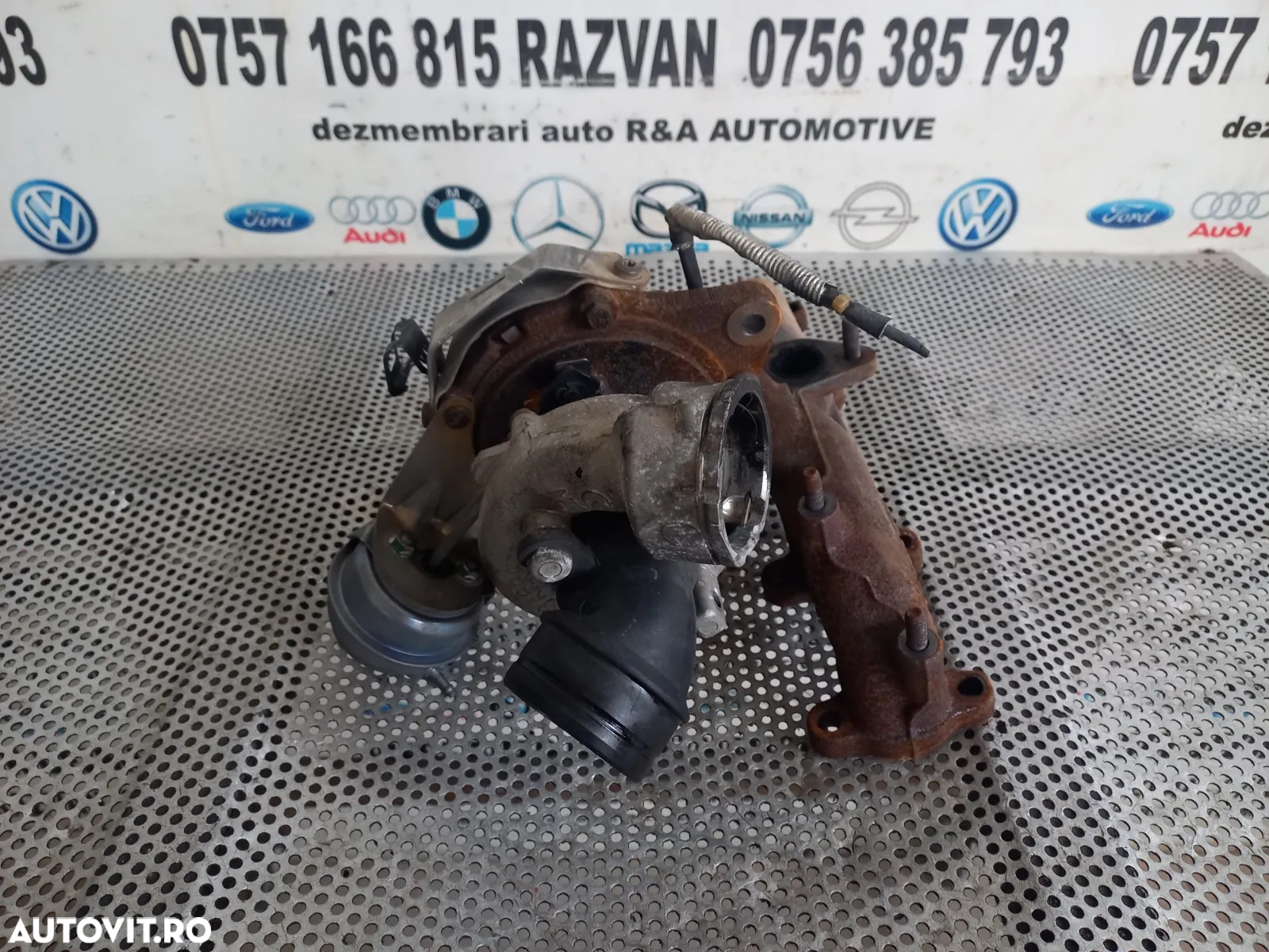 Turbo Turbina Vw Seat Skoda 2.0 Tdi BMP BMM An 2005-2006-2007-2008-2009-2010 Cod 03G Passat Golf Je - 5