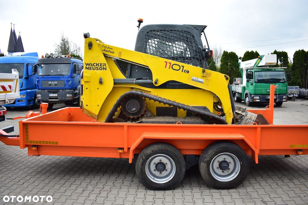 Blomenröhr Przyczepa do przewozu maszyn budowlanych / Najazdy/ DMC : 6900 KG/ Sprowadzona z Niemiec ! - 11