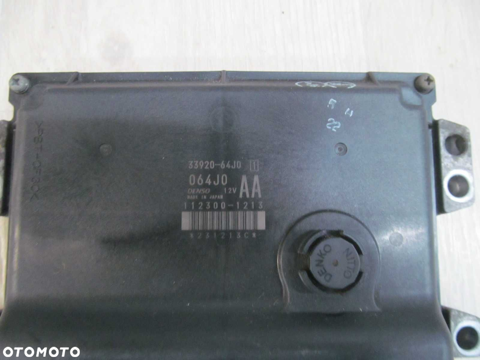 SUZUKI GRAND VITARA II 1.6 KOMPUTER SILNIKA 33920-64J0 112300-1213 06-12 - 3