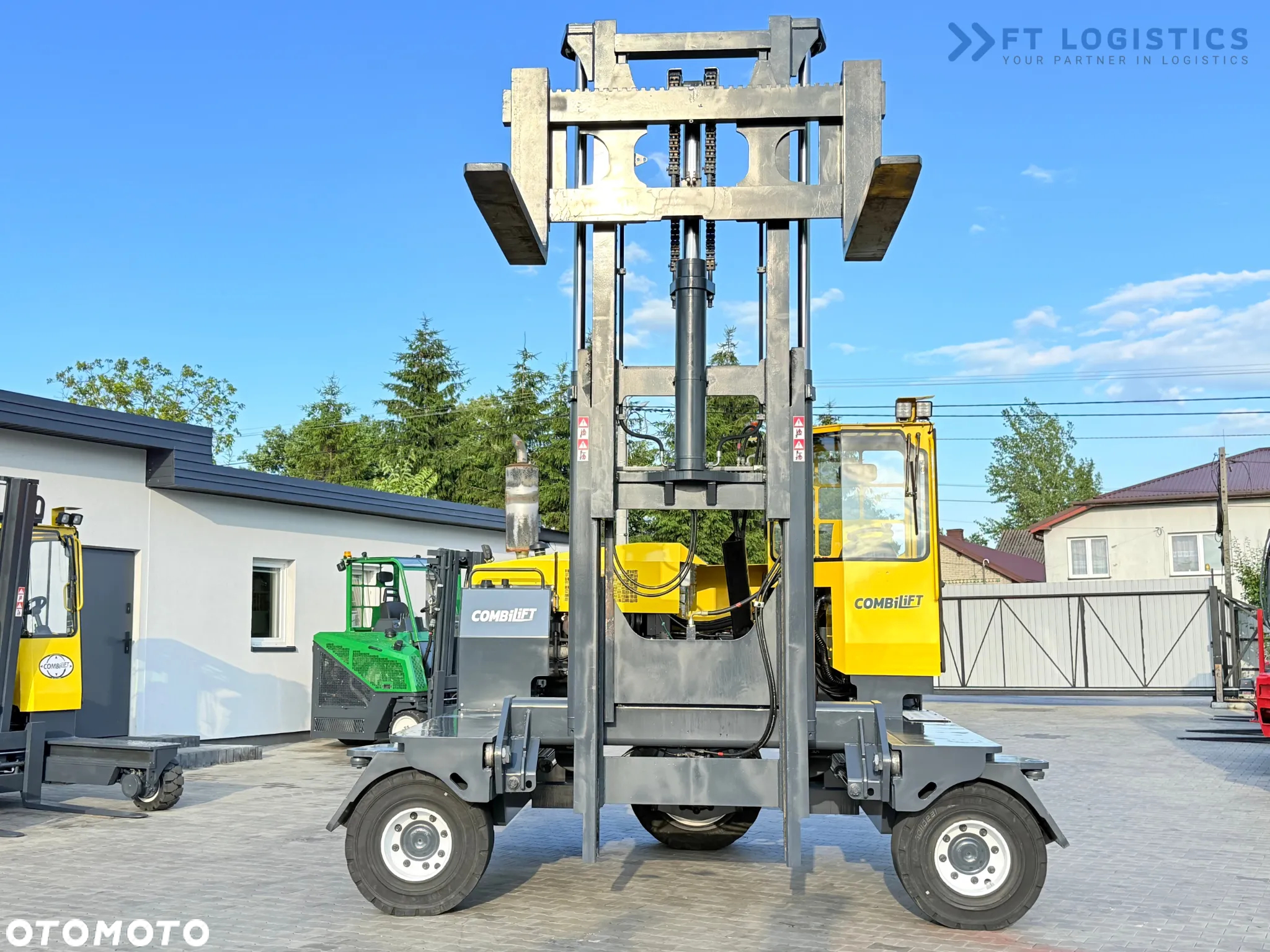 Combilift C14000 / GAS LPG / DUPLEX 3600MM / WOLNY SKOK / POZYCJONER / WIDŁY 1500MM / JAK NOWY - 34