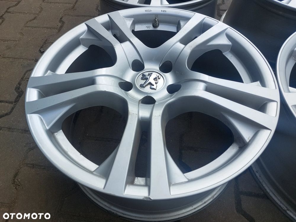 PEUGEOT 407 508 308 5008 3008 FELGI ALUMINIOWE R18 8J ET27 5X108 KBA 47281 PROSTE! - 8