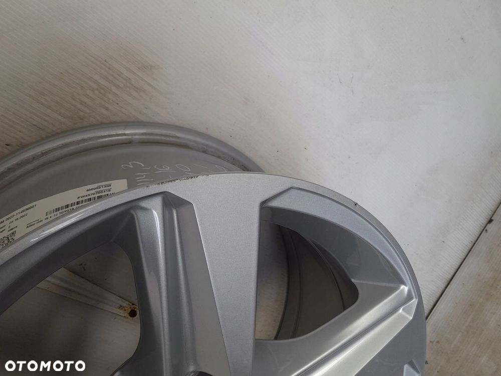Felgi aluminiowe Toyota OE COROLLA XI XII / RAV 4 7.0" x 16" 5x114.3 ET 40 - 6