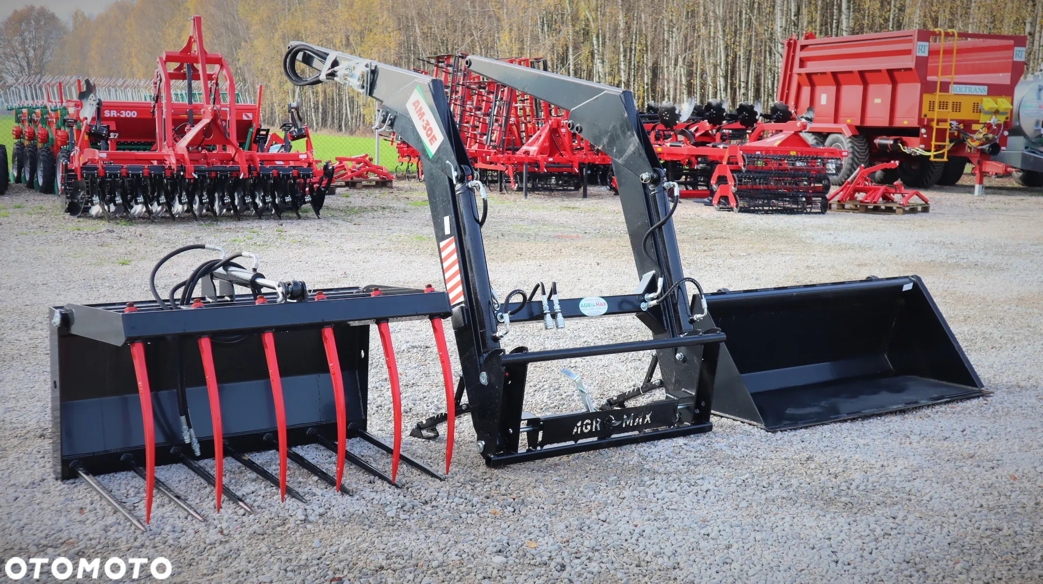 Ładowacz czołowy TUR do ursusa massey ferguson zetora AM30E z Agro-Max - 23