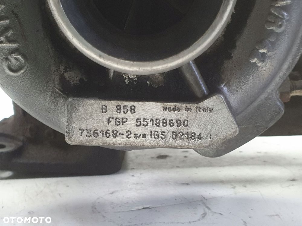 TURBOSPRĘŻARKA Fiat Bravo II 1.9 JTD _ turbo 55188690 - 2