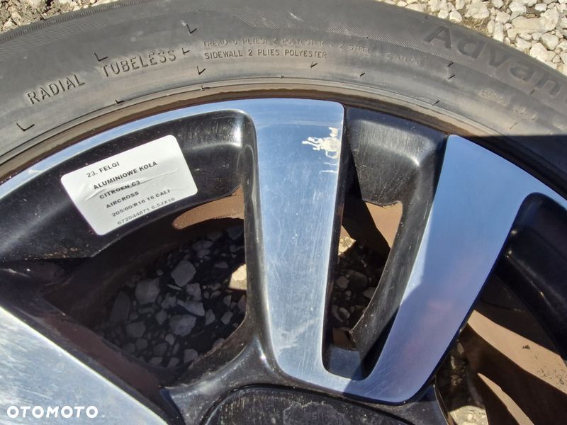 CITROEN C3 AIRCROSS FELGI ALUMINIOWE 6.5 16 CALI ET20 DS3 C4 672044871 KOŁA - 10