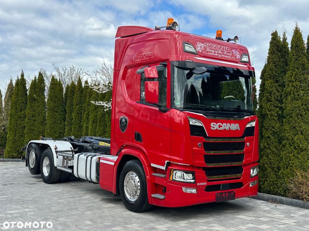 Scania / R500 / 6X2 / HAKOWIEC / Oś-SKRĘTNA-PODNOSZONA / - 24