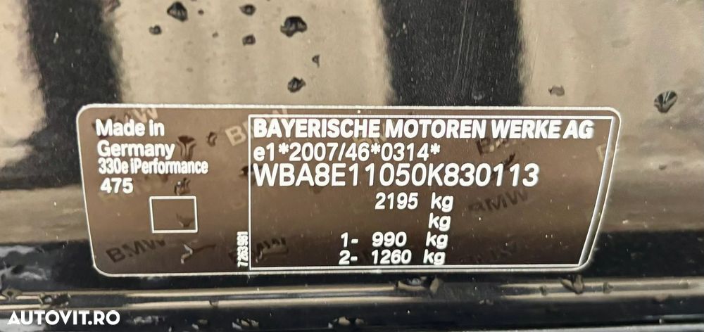 BMW Seria 3 330e iPerformance Sport Line - 2