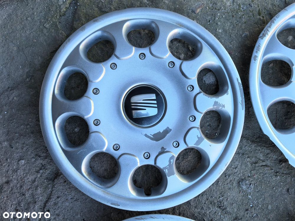 Seat Leon Ibiza Cordoba Kołpaki 15" KOMPLET - 4