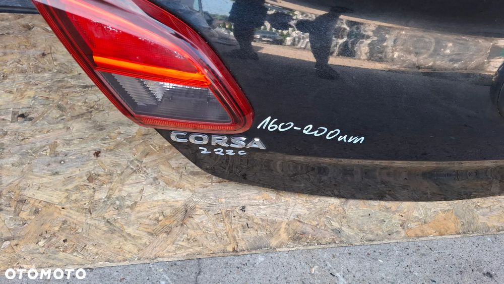 Klapa bagażnika Tył KOMPLETNA Opel Corsa E 5D 14/19 KOD ZZ22C - 6