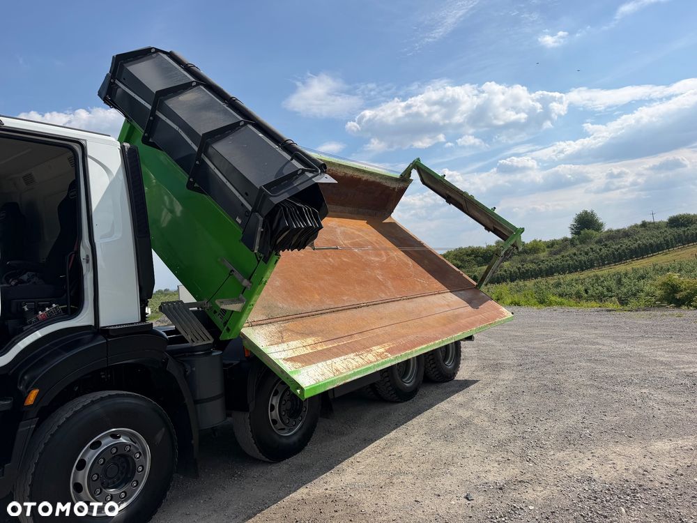 Iveco X-Way 480 8x4 3x Meiller Hydroburta Sprowadzony - 10