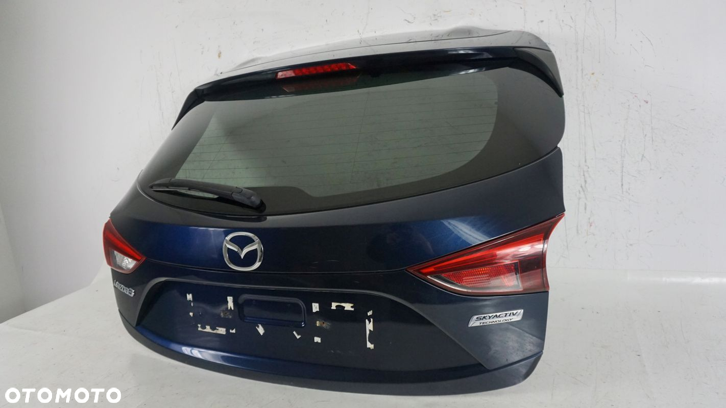 KLAPA TYŁ TYLNA TYLNIA SZYBA MAZDA 3 III BM 13-17 5D HB 2013-2017 - 4