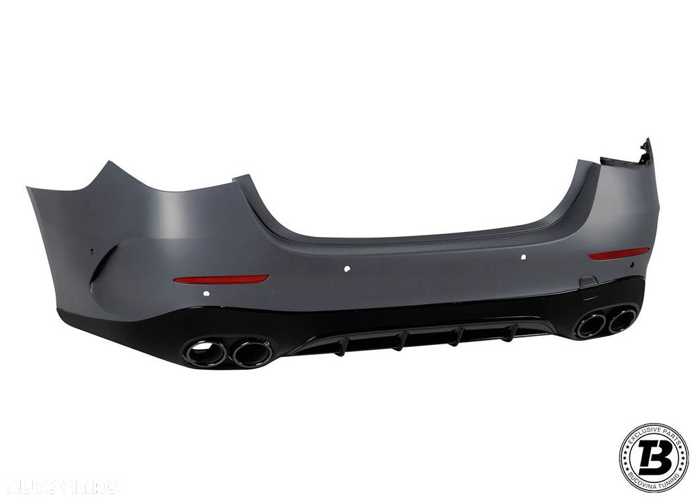 Pachet Exterior compatibil cu Mercedes E Class W214 53A Design - 5