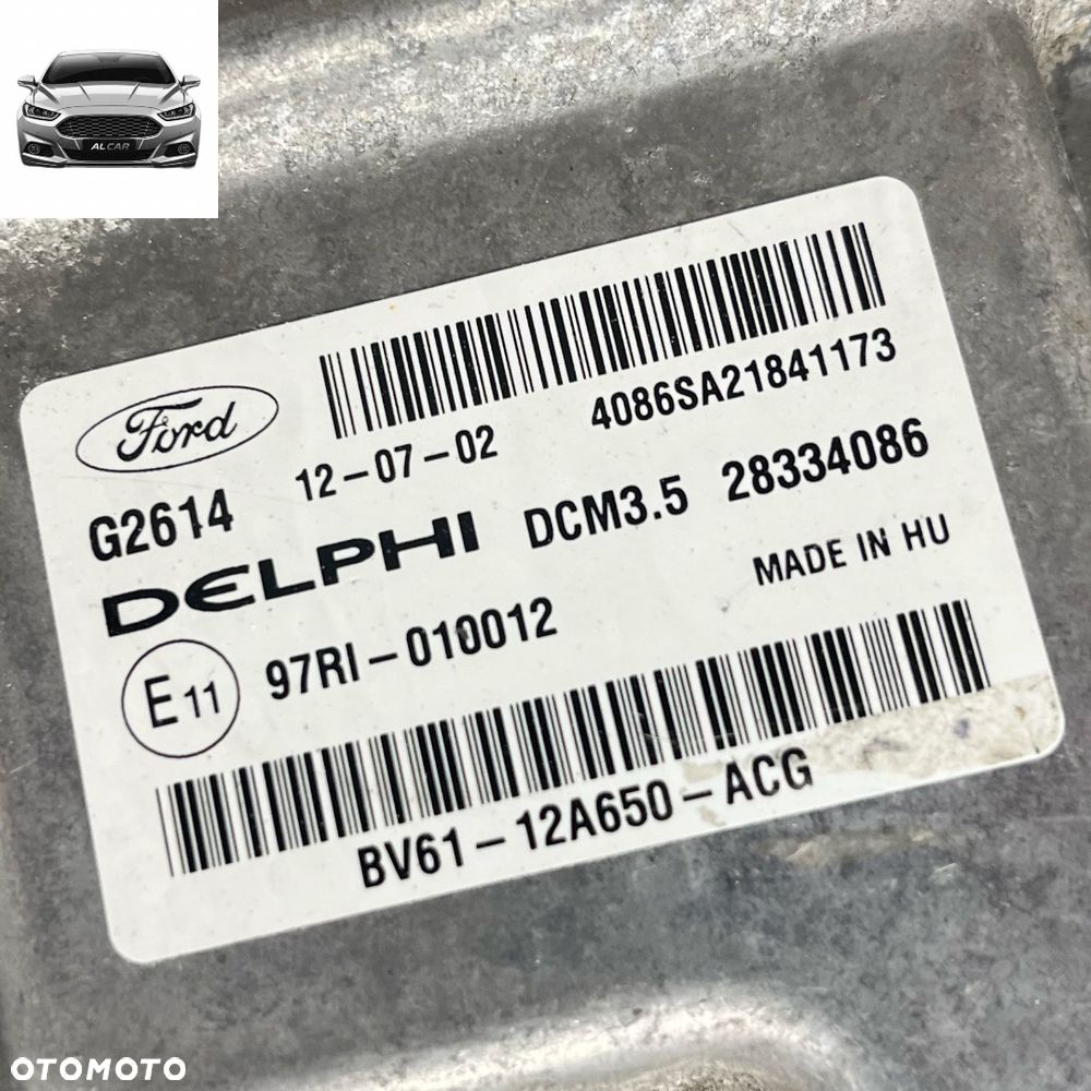 STEROWNIK SILNIKA 2.0 TDCI EURO 5 FORD FOCUS MK3, C-MAX MK2 BV61-12A650-ACG - 2