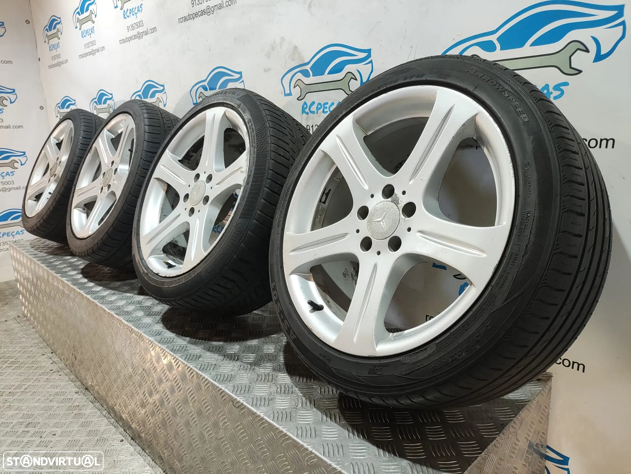 Jantes 18 Originais Mercedes Benz CLS W219 8.5J ET28 5x112 - 2