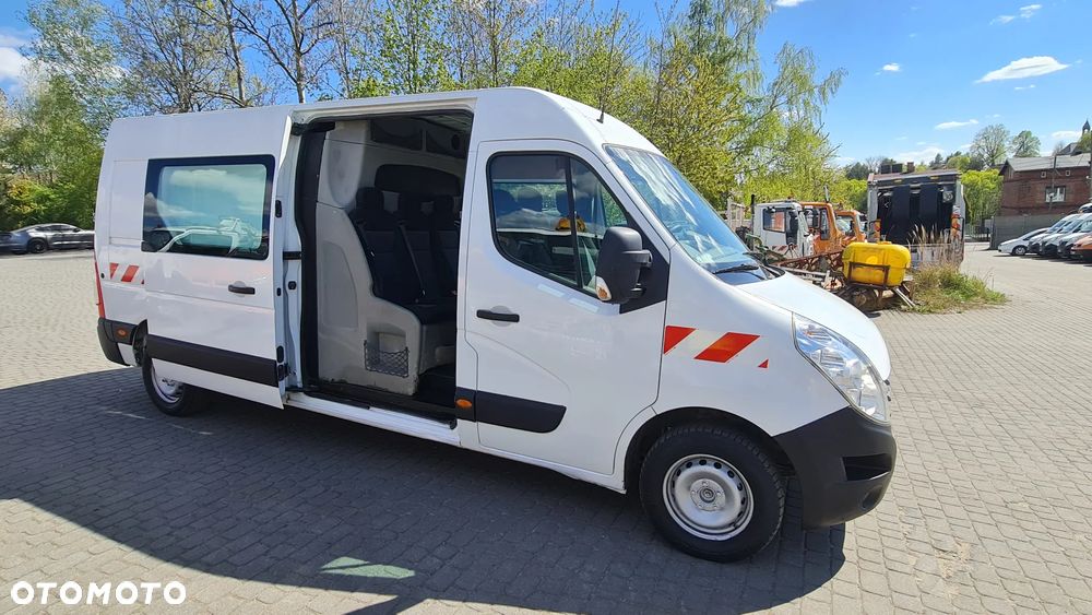 Renault Master L3H2 Max Długi Brygadówka 7 Osobowa 2013r. Paka 2.7m - 7