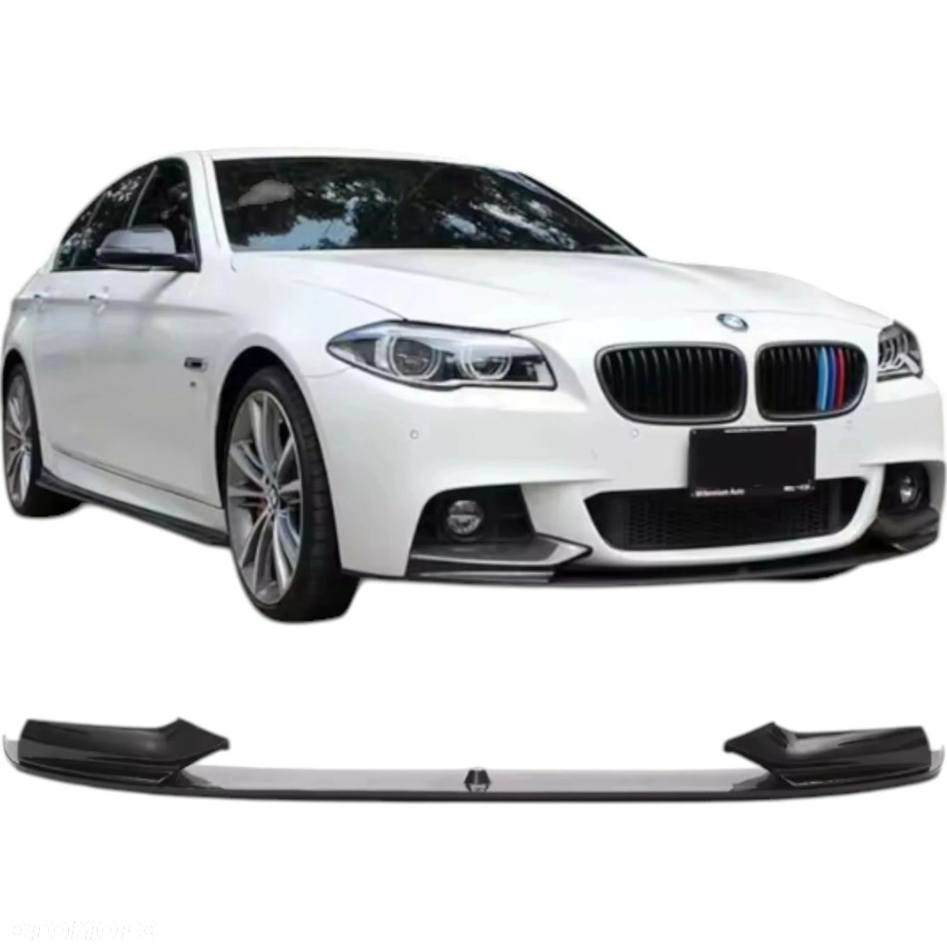 BMW 5 F10 11-16 SPOILER LOTKA M PAKIET PRZÓD SPOJLER ZDERZAKA DOKŁADKA - 1
