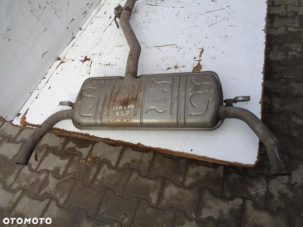 TŁUMIK WYDECH MERCEDES CLA C117 FL 200D 2.2 - 2