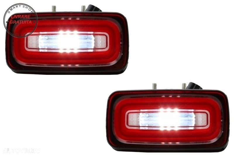 Stopuri Full LED cu Lampa Ceata si Eleron Portbagaj Mercedes W463 G-Class (1989-20- livrare gratuita - 9