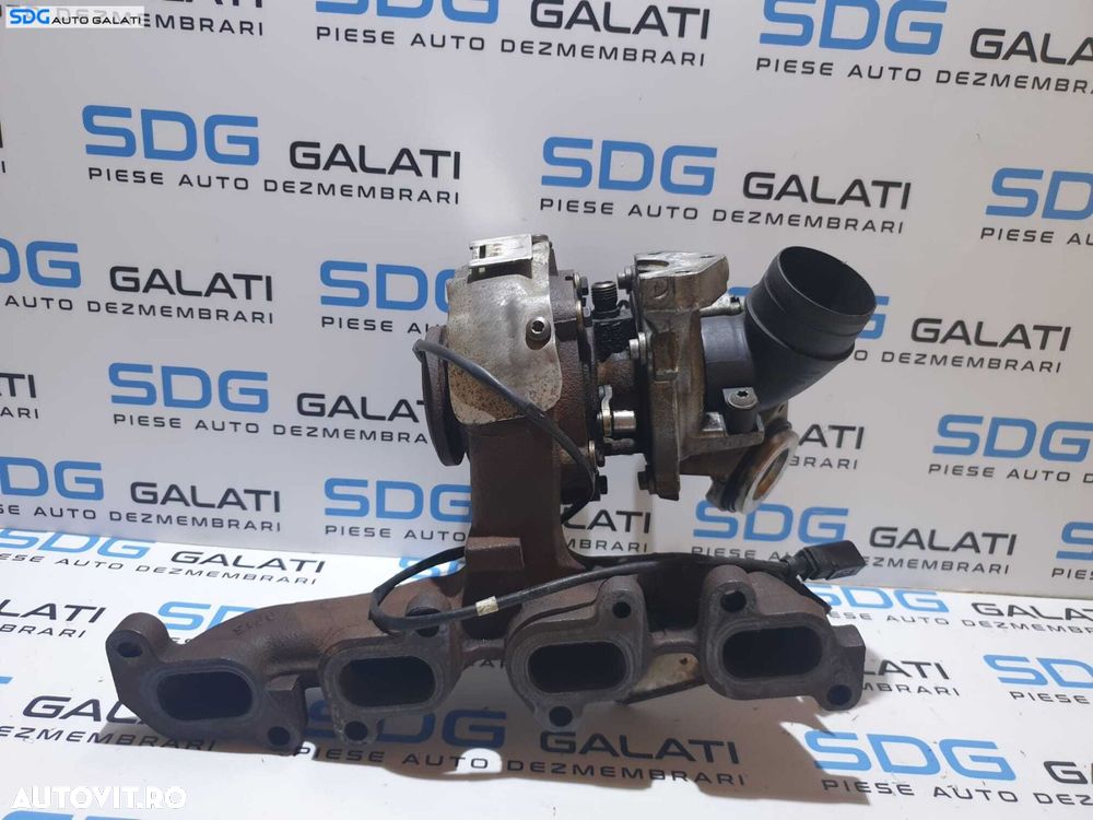 Turbo Turbina Turbosuflanta Volkswagen Polo 6R 1.6 TDI CAYA CAYB CAYC CLNA 2010 - 2018 Cod 03L253016H - 1