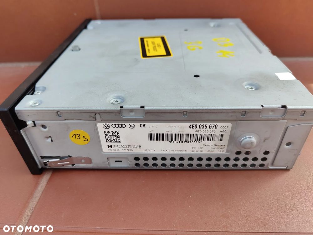 AUDI A6 A8 CZYTNIK SD Multimedia 3G MMI High 4E0035670 Legalny - 5