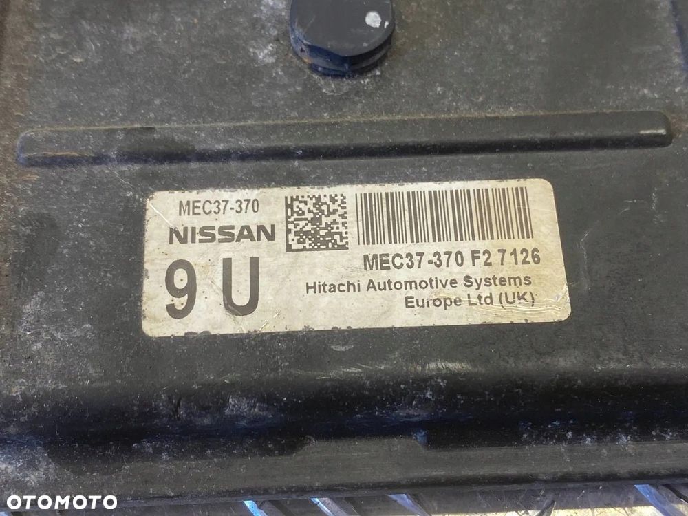 KOMPUTER STEROWNIK MODUŁ SILNIKA NISSAN MICRA K12 1.2 MEC37370 - 11